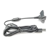 Câble de charge USB de remplacement pour manette sans fil Xbox 360, cordon de chargeur 1,8 m, câble de données pour joystick
