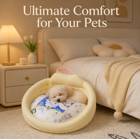 Lit pour animaux de compagnie universel en coton épais et chaud pour toutes les saisons, pour chats et chiens