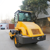 Rouleau compresseur vibrant 3Y10/12, rouleau compresseur à trois roues, petit rouleau compresseur de chantier, rouleau compresseur d'asphalte, compacteur de sol