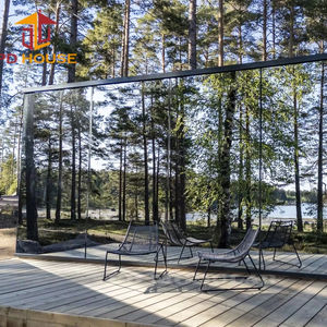 Cabina Contenitore in Acciaio Europeo con Vetro a Specchio Riflettente, Guest House Invisibile <span class=keywords><strong>per</strong></span> <span class=keywords><strong>Glamping</strong></span> di Lusso e Ritiri nella Natura - Product Image 1