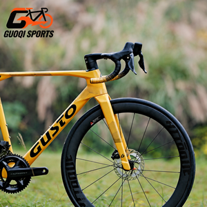 จักรยานเสือหมอบคาร์บอนไฟเบอร์ GUSTO GTR รุ่นมาตรฐาน UCI พร้อมดิสก์เบรก 12 สปีด ล้อ 700c รุ่นมืออาชีพ มีสินค้าพร้อมส่ง PRO - Product Image 4