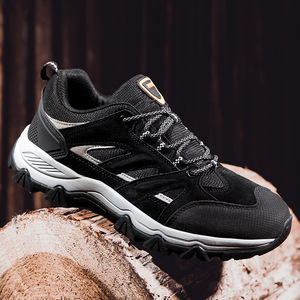 Chaussures de randonnée pour hommes, dessus en mesh, semelle en caoutchouc, respirantes, légères, toutes saisons, chaussures de trekking pour extérieur, taille 13 - Product Image 1