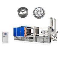 Machine de moulage sous pression à chambre froide automatique HengMing 600T, 30 kW, épaisseur maximale du bloc de moulage de 800 mm, pour pièces de moto