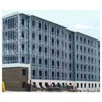 Structures modulaires en acier préfabriquées, cadre métallique, bâtiment résidentiel d'hôtel