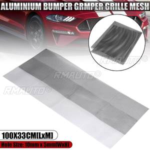 100x33cm <b>Mesh</b> Aluminium Car Bumper Grille Grill <b>Mesh</b> <b>Net</b> Vent for BMW for Benz for VW for Audi for Ford Front Racing Grills - Product Image 1