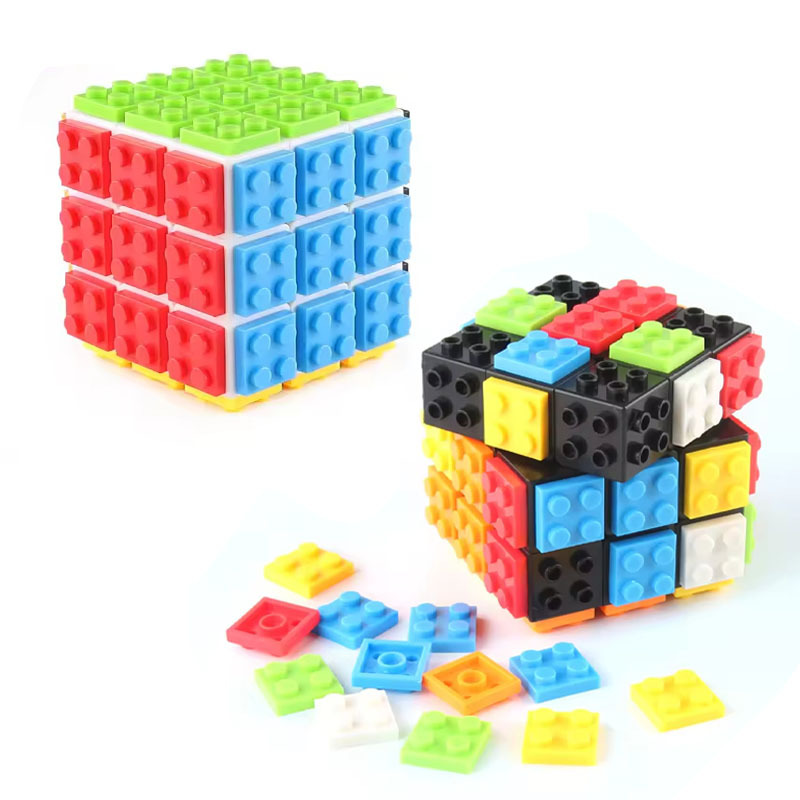 DIY 3x3 Magic Cube Colorful Building