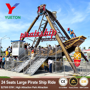 <span class=keywords><strong>Bateau</strong></span> <span class=keywords><strong>pirate</strong></span> de grande taille à 24 places, certifié CE, attraction de <span class=keywords><strong>bateau</strong></span> viking palpitante, manège à bascule personnalisé pour parcs d'attractions - Product Image 1