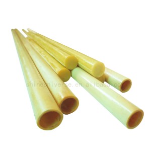 Tube en fibre de verre jaune résistant aux hautes températures, adapté à l'univers de la brillance - Product Image 1