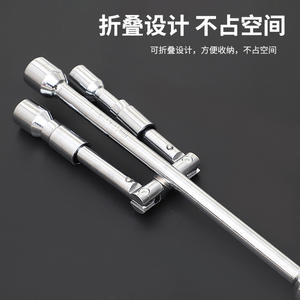 Clé à pneus pliable double usage, douille métrique en acier 45, outil de réparation automobile, fabriqué au Shandong - Product Image 3