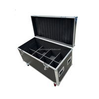 Flight case pour projecteurs LED Par, projecteurs Beam et projecteurs à tête mobile, destiné aux équipements d'éclairage de scène