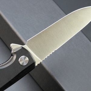 Cuchillo Plegable OEM 2025 Personalizado con Mango G10, Cuchillo de Bolsillo de Acero D2 para Supervivencia, Camping, Caza y Actividades al Aire Libre - Product Image 2