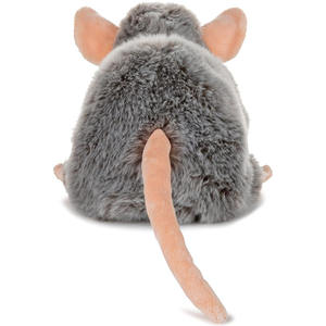 Peluche de Ratón Gordito con Cara Blanca y Peluda, con Cola, 18 Pulgadas, Decoración para Habitación de Niñas, Relleno de Algodón, Juguete de Peluche de Opossum - Product Image 3