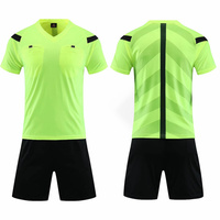 Ensemble de maillots de football personnalisés de qualité supérieure pour adultes, enfants, arbitres de football, shorts de sport, fabrication OEM, fournisseur de vêtements d'équipe