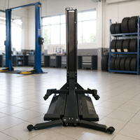 Équipement d'atelier automobile : Pont élévateur monopoteau électrique à déverrouillage automatique pour garages, élévateur de voiture portable, palan automobile monopoteau