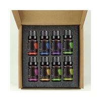 Lot de parfums pour femmes bio 100 % purs, écologiques, au parfum boisé longue durée, avec diffuseur d'huiles essentielles naturelles en gros