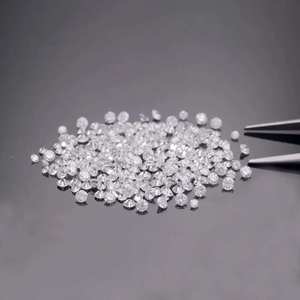 เพชรเม็ดเดี่ยวทรงกลมเจียระไนแบบบริลเลียนท์ สีขาว CVD ผลิตในห้องปฏิบัติการ คุณภาพ VVS1 งานแฮนด์เมด ขายส่งสำหรับทำเครื่องประดับ แหวน จี้ - Product Image 6