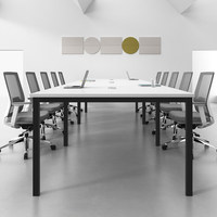 Table de réunion HYZ-R01, mobilier de bureau, ensemble de bureaux, mesa de reuniones, table de réunion moderne, tables et chaises de conférence