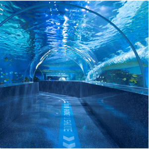 ถังปลาทรงกลมตู้ปลาไร้ขอบทำจากพลาสติกขนาดใหญ่สำหรับบ้าน - Product Image 3