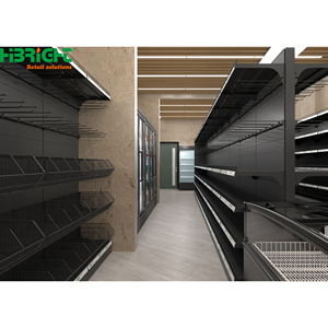 Metal & Wood Display <b>Rack</b> with Customized <b>Shelves</b> for Retail Stores-Durable Luxury Freestanding <b>Shelf</b> - Product Image 5