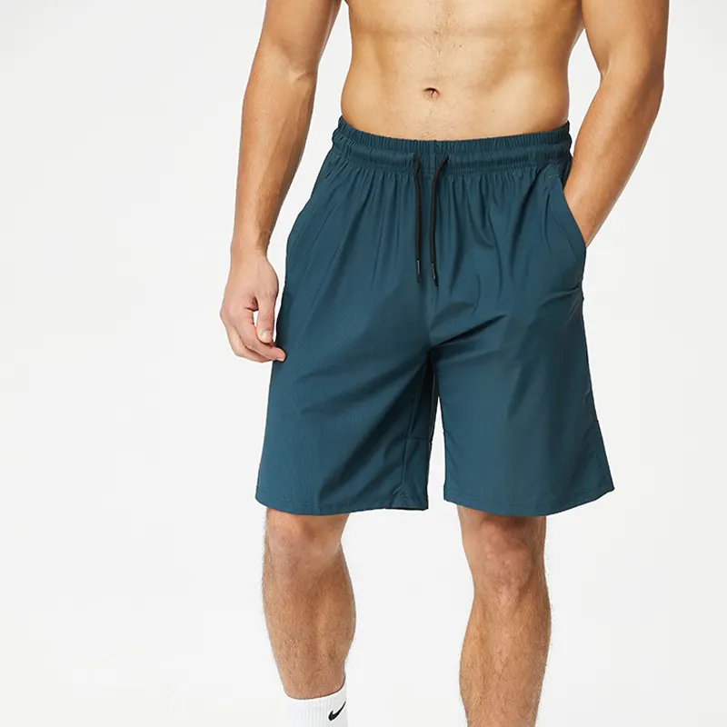 Мужские быстросохнущие спортивные шорты со светоотражающей линией