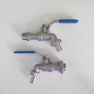 Válvula de bola de acero inoxidable para grifo de agua, 3/4 pulgadas, estándar británico, para control del flujo de agua - Product Image 2