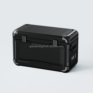 Metal Dual Temperature Control Zone Aluminum Car <b>Refrigerator</b> With Multi Functional Partition Boat Fridge 12v - Product Image 1