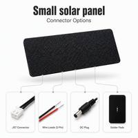 Panneau Solaire SMT OEM Fiable pour l'Exportation 0.35W 1W 3V 12V Haute Efficacité Forme Personnalisée pour Moniteur d'Aquaculture et Capteur de Ferme Piscicole