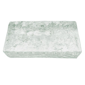 Ladrillos de Vidrio Cristalino Pulido al por Mayor con Diseño de Burbujas Decorativas para Construcción, Cocina, Salón, Uso Médico y Entradas - Product Image 2