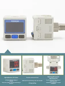 เกจวัดความดันดิจิตอลพลาสติก ZSE20 ISE30A บารอมิเตอร์ 01 สวิตช์วัดแรงดัน L ว่างเปล่า DPSN แรงดันบวก แรงดันลบ <span class=keywords><strong>1</strong></span> กิโลกรัม ผลิต - Product Image 3