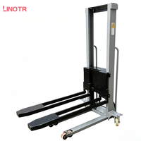 Chariot élévateur électrique portable à forte demande, capacité de charge 1000 kg, hauteur de levage 1,6 m, avec batterie lithium-ion 48V15AH