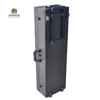 Chine Fournisseur Accessoires De Matériel En Aluminium Dur Stockage Flight Case avec Chariot et Roues