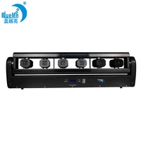 Lumière principale mobile de laser de Bluemoon 6-Eye RGBW avec DMX512/contrôle activé par le son IP33 évalué pour l'éclairage de club de disco de DJ