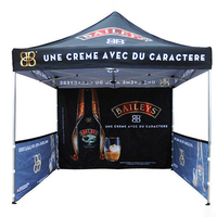 Tente de marché Da Niu entièrement personnalisée en aluminium, double couche, imperméable, en tissu Oxford, pliable, résistante aux UV, toutes saisons
