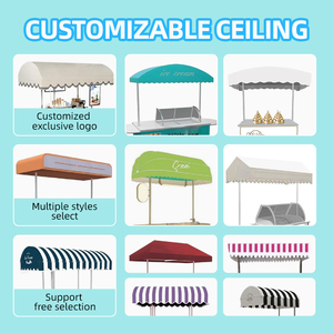 MEHEN MR4 Air Cooling Certified <strong>Rolling</strong> Tricycle <strong>Cart</strong> for Ice-cream - Product Image 5