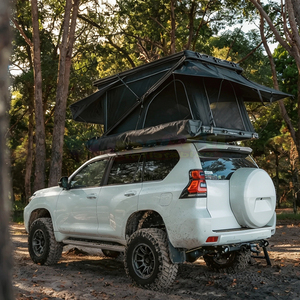 Hard Shell Rooftop Tent Lightweight Aluminum Roof Top Tent Waterproof 4 Person 4-Season Roof Tent For Suv Truck 4x4 Off-Road - Product Image 3