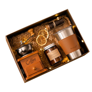 Set de <span class=keywords><strong>Regalo</strong></span> Ejecutivo de Alta Gama, Estilo Moderno, Práctico y Creativo, Cafetera, Elegante <span class=keywords><strong>Caja</strong></span> de <span class=keywords><strong>Regalo</strong></span> <span class=keywords><strong>para</strong></span> Profesores, Mejores Amigos, Novia - Product Image 5