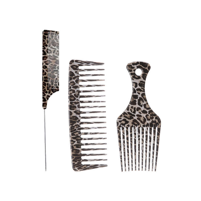 Motif léopard (3 pièces)