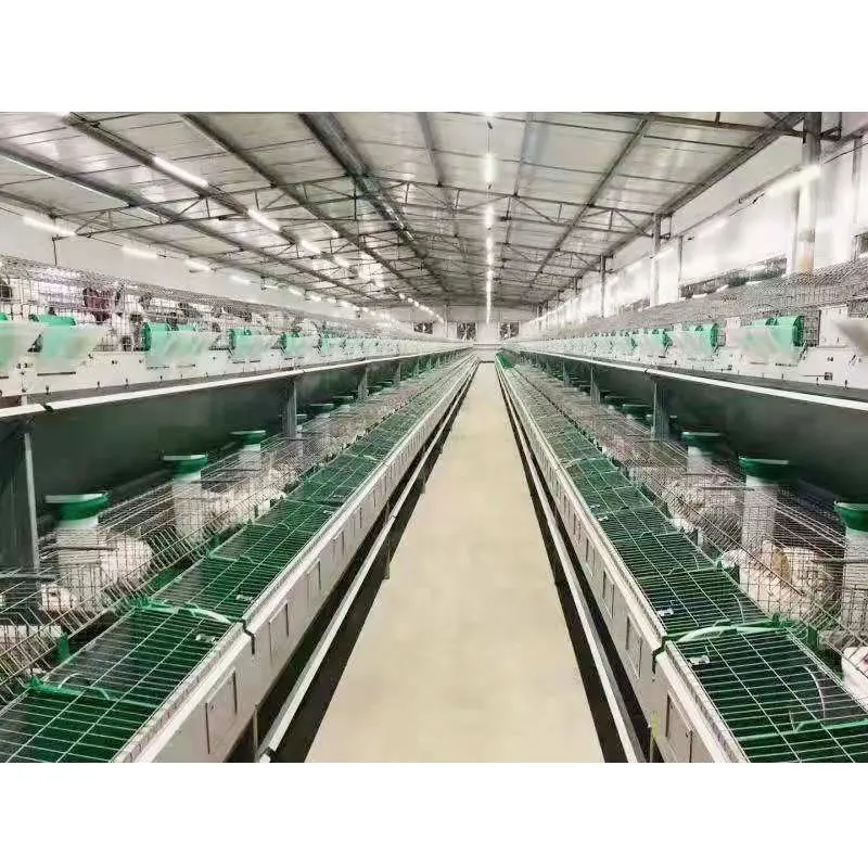Jaulas para conejos kaninchen batterie käfig kommerzielle landwirtschaft liche ausrüstung