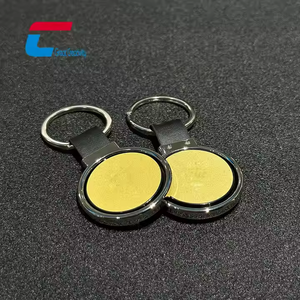 Llavero NFC Redondo de Metal Personalizado, Etiqueta RFID NTAG 213 para Mascotas, Identificación Antipérdida, Tarjeta de Visita Digital, Regalo Promocional de Marca - Product Image 6