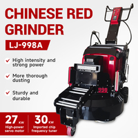 Vente directe d'usine - Meuleuse de sol LJ-998A avec moteur de 27 kW et rotation en un clic pour la construction de sols résistants à l'usure