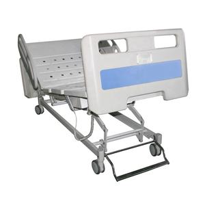 Самая продаваемая регулируемая двухфункциональная кровать с 2 рукоятками из АБС-пластика для домашнего ухода и использования в больницах, с гарантией 2 года - Product Image 3
