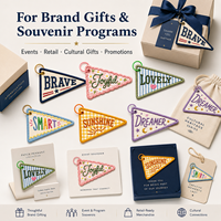 Llaveros Personalizados Bordados para Mochilas, Colgantes con Nombre Personalizado para Bolsos, Regalos Escolares para Niños, Venta al por Mayor, MOQ 50 Piezas