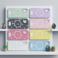Étui de protection antichoc Li Huang en TPU et PC givré, design professionnel de luxe, avec protection d'objectif