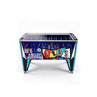 Table de football d'arcade commerciale à monnayeur, jeu de baby-foot 2 joueurs, table de soccer d'intérieur certifiée CE pour la famille