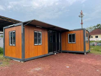 Lüks Modüler Prefabrik Konteyner Ev Genişletilebilir Mobil Glamping Tesisi Otel Arka Bahçe Kampı Atölye Okul Kolay Kurulum