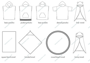 Cheer เสื้อคลุมอาบน้ำเด็กผู้ชายและ<span class=keywords><strong>เด็ก</strong></span>ผู้หญิงผ้าฝ้ายหนา4ชั้นผ้ากอซมีฮู้ดผ้าเช็ดตัวออกไปข้างนอกสำหรับ<span class=keywords><strong>เด็ก</strong></span> - Product Image 6