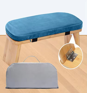 Soft Comfortable Cotton Seat Breathable Relax Practice Studio Kneeling Yoga Seiza Folding Prayer Bench Meditation <b>Stool</b> - Product Image 3
