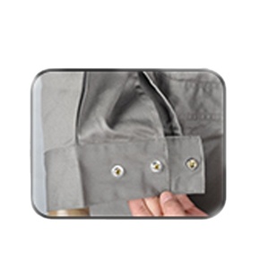 Combinaison de <span class=keywords><strong>travail</strong></span> pour hommes de haute qualité en polyester/coton, résistante au feu, conforme à la norme ANSI Classe 2, vêtements de sécurité avec logo personnalisé pour les travaux de construction - Product Image 3