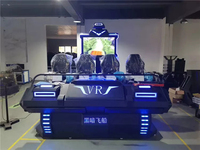 Système de réalité virtuelle, montagnes russes, simulateur de conduite, Double sièges 9d, simulateur de cinéma à vendre