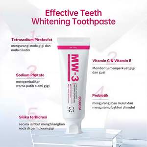 Pasta de Dientes Colugea Mw-3 100g, Tecnología Avanzada de Blanqueamiento para Limpieza Dental y Reducción de Manchas - Product Image 3